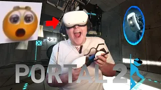 NOW PORTAL 2 IS IN VR!