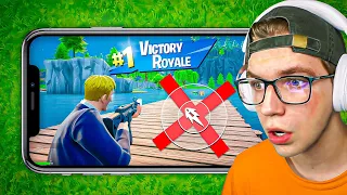 Fortnite Mobile AUTO FIRE ONLY Challenge!