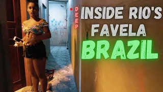 Deep Inside Rio's Rocinha Favela ( afro-brazil city)