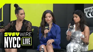The Cast Of Charmed On Sisterhood And Unapologetically Angry Women | NYCC 2018 | SYFY WIRE