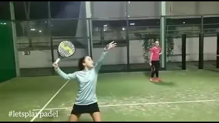 Padel training This is very good and usable for bandeja volley and vibora and movement in padel