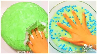 Most Relaxing and Satisfying Slime Videos #161 //  Fast Version // Slime ASMR //