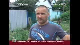 MH17: Eyewitness account of plane crash