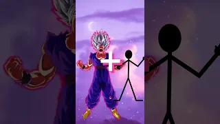 Dragonball Characters In Stickman Mode #short #dbs #stickman #alanbecker #มนุษย์