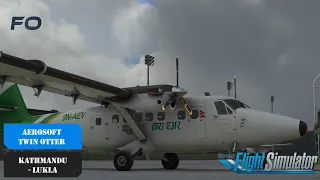 🔴 MSFS2020 | Vatsim | Aerosoft Twin Otter | 💀LUKLA!💀