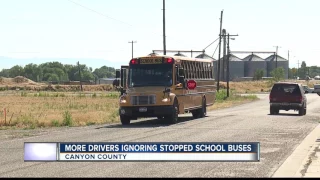 Too many drivers ignoring stopped school buses