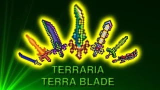 Terraria - Создание Терра-Меча (С описанием всех нужных для крафта мечей)