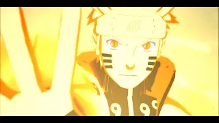 Everyone Sees Naruto's 9-tails Chakra Mode,Naruto Defeat 3rd Raikage With Explosive Nature Rasengan
