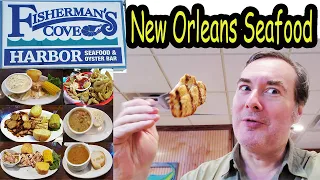 New Orleans Seafood: Travel Vlog Restaurant Review Videos of Harbor Seafood & Oyster Bar