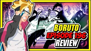 Hokage Naruto vs Karma Boruto & Sarada's Chidori Training Begins! Boruto Episode 196 Review!