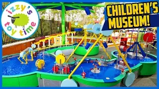 Izzy's Toy Time Learns at McKenna Children's Museum | Fun Family Trip with Indoor Play Place!