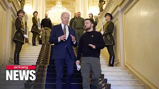 U.S. President Joe Biden makes surprise visit to Ukraine ahead of one year anniversary of Russia ...
