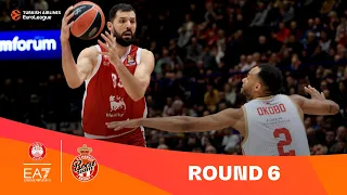 EA7 Emporio Armani Milan-AS Monaco | Round 6 Highlights | 2023-24 Turkish Airlines EuroLeague