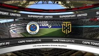 Absa Premiership 2017/2018 - Cape Town City vs SuperSport United