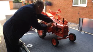 Nuffield 10/60 and Massey 701 baler 1/4 scale working models