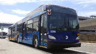 MTA Bus: Hillside Ave bound 2016 New Flyer XD60 Q111 [#5406] @ Archer Av-Parsons Blvd