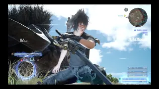 FINAL FANTASY XV　-タイムドクエスト-『悪名高きキングベヒーモス』を真・ファントムソードでノーダメ撃破