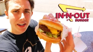 TRYING IN 'N OUT BURGERS FOR THE FIRST TIME!