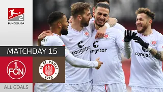 Burgstaller haunts former club | 1. FC Nürnberg - FC St. Pauli 2-3 | All Goals | BL 2 - 2021/22