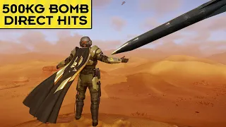 500kg Bomb Direct Impacts  - Helldivers 2 Mythbusters