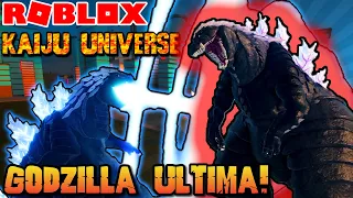 Roblox Kaiju Universe - GODZILLA ULTIMA! Singular Point Godzilla Update!