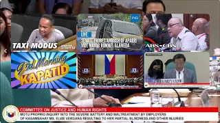 LIVE | Pagdinig ng Senado kaugnay sa pang-aabuso sa kasambahay na si Elvie Vergara #News5