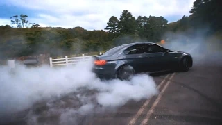 BMW M3 E92 w/ Armytrix Exhaust - Massive Burnout, Drift and Insane Noise!