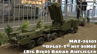 RC MAZ 74101 Oplot T mit 91H6E Big Bird Radar + Auflieger - Modellbau in Perfektion