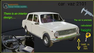 car vaz 2101 3d model