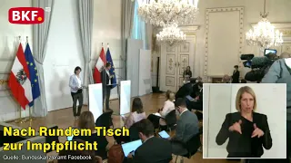 30. 11. 2021 - Nach Rundem Tisch zur Impfpflicht - BKF TV