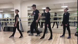 Alexandra Trusova Dance practice