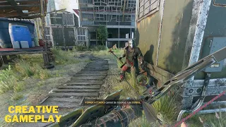 Dying Light 2 Stealth Kills - John Wick Style / Bandit Camp Liberation ~ Creative Gameplay