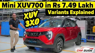 2024 Mahindra XUV3XO Launched | Price - Drive - Variants - Diesel - Bootspace | Tata Nexon Rival 🔥