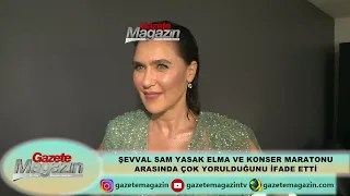 ŞEVVAL SAM "BU HAFTA SON SET HAFTAM" DEDİ! SET VE KONSER MARATONUNDAN YORULDUĞUNU SÖYLEDİ