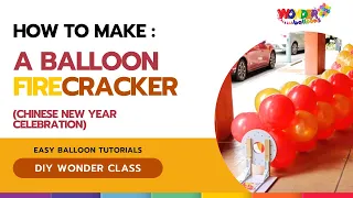How to Make a Balloon Firecracker