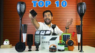 Top 10 Solar Lights and Gadgets | Unboxing | Devil Deals