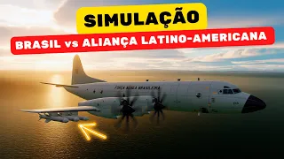 SIMULAÇÃO: BRASIL vs ALIANÇA LATINO-AMERICANA (PARTE 1)