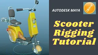 Scooter Rigging in Maya / Advanced Skeleton Setup