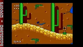 Sega Master System - Desert Speedtrap - Starring Road Runner and Wile E. Coyote (1993)