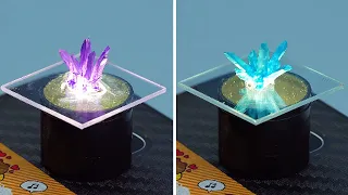 How to make Miniature Crystal | MINIATURE IDEAS FOR DOLLHOUSE | #Shorts