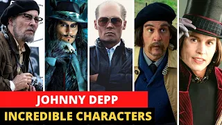 Johnny Depp 1984-2022 Incredible Characters | Creative Roles