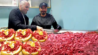 EXTREME STREET FOOD IN ISTANBUL, TURKEY - CRAZY LAMB HEAD + STREET FOOD TOUR IN ISTANBUL, TURKEY