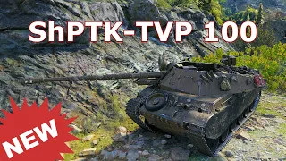 World of Tanks ShPTK-TVP 100 - 6 Kills 6K Damage | New Tank !