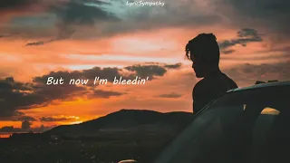 you drew stars around my scars (sped up + lyrics)