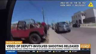 MCSO releases edited video of deadly shootout between deputies, man
