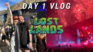 LOST LANDS 2022 DAY 1 VLOG 🦖 EXCISION, WOOLI, SVDDEN DEATH, ETC.