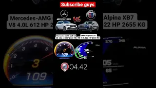 Mercedes GLS 63 AMG Vs BMW Alpina XB7