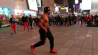 Amazing dance in Times Square NY