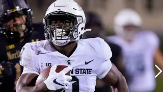 Kenneth Walker III Best runs of the 21-22 College Football Season