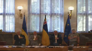 Пряма трансляція пленарного засідання одинадцятої сесії  Закарпатської обласної ради VIII скликання